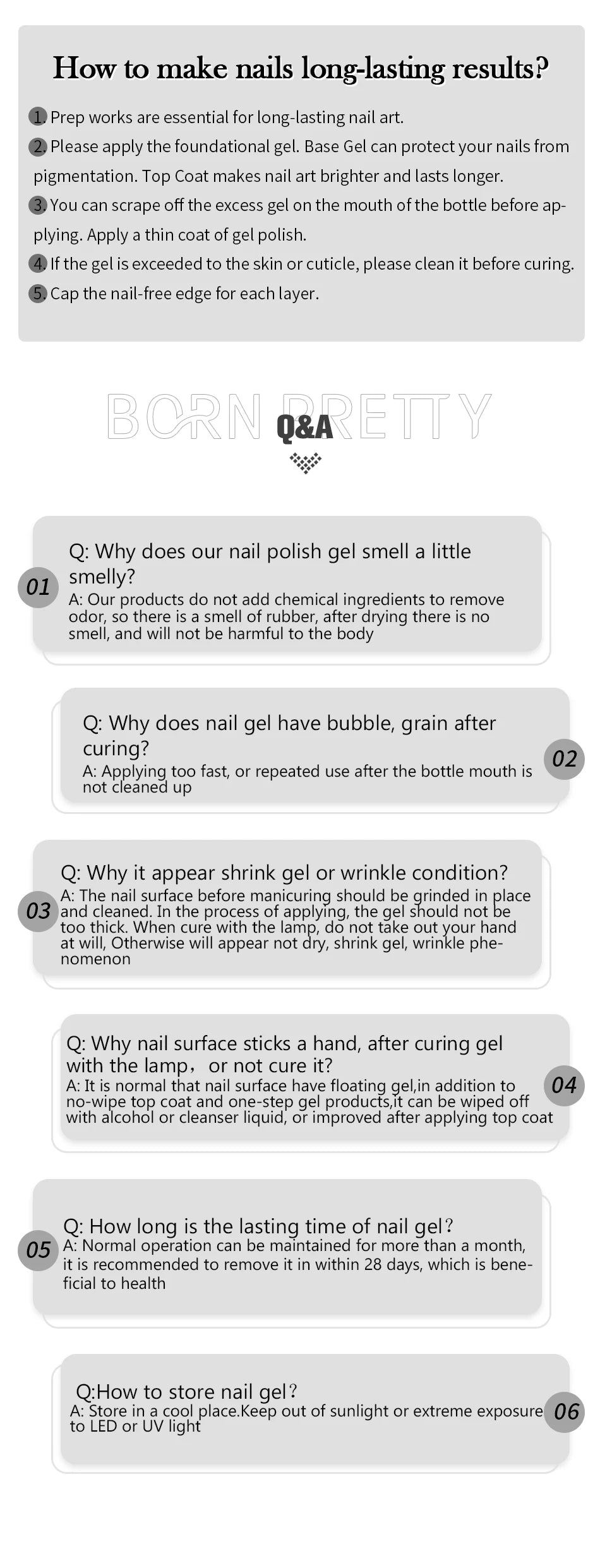 BORN PRETTY 30g Super Crystal Extension Gel Nail Polish Hard Gel for Nail Strengthen 3D Modeling Building Nail Apex DIY Manicure