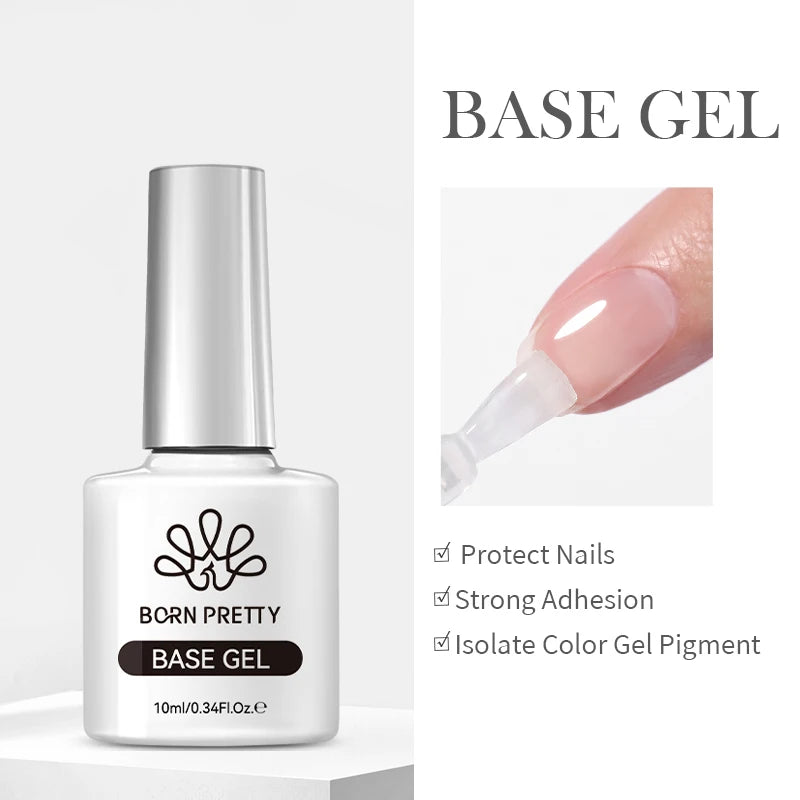 BORN PRETTY 30g Super Crystal Extension Gel Nail Polish Hard Gel for Nail Strengthen 3D Modeling Building Nail Apex DIY Manicure