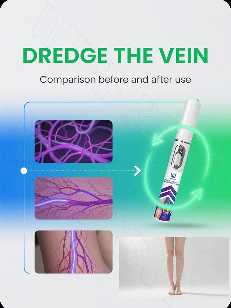 Laser venous pointers address varicose veins, and leg care tools are hot sellers.