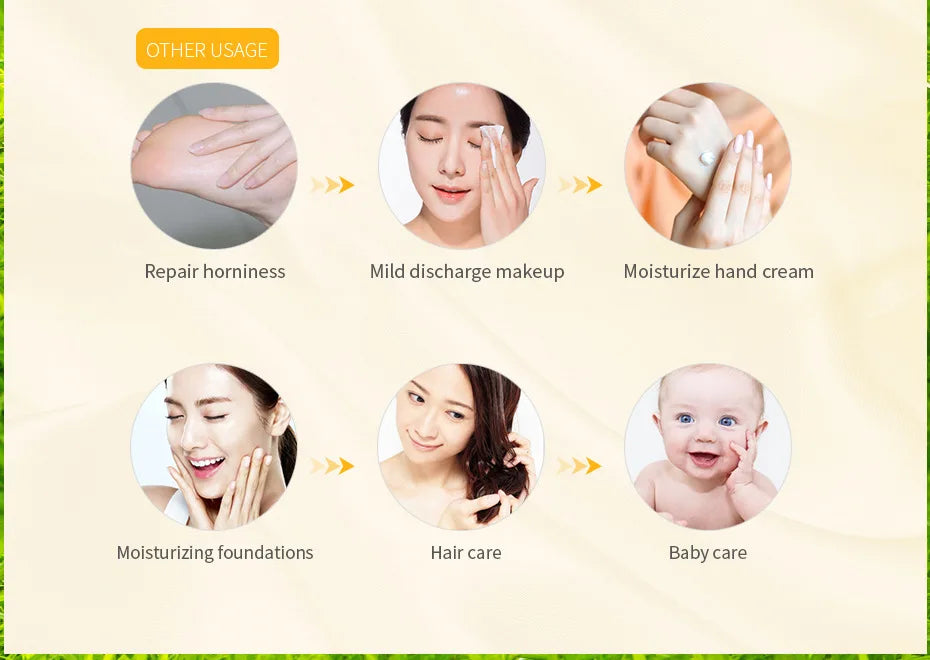 LAIKOU Face Cream Collagen Facial Moisturizer Sheep Oil Cream Lanolin Skin Moisturizing Soothing & Hydrating & Brightening Cream
